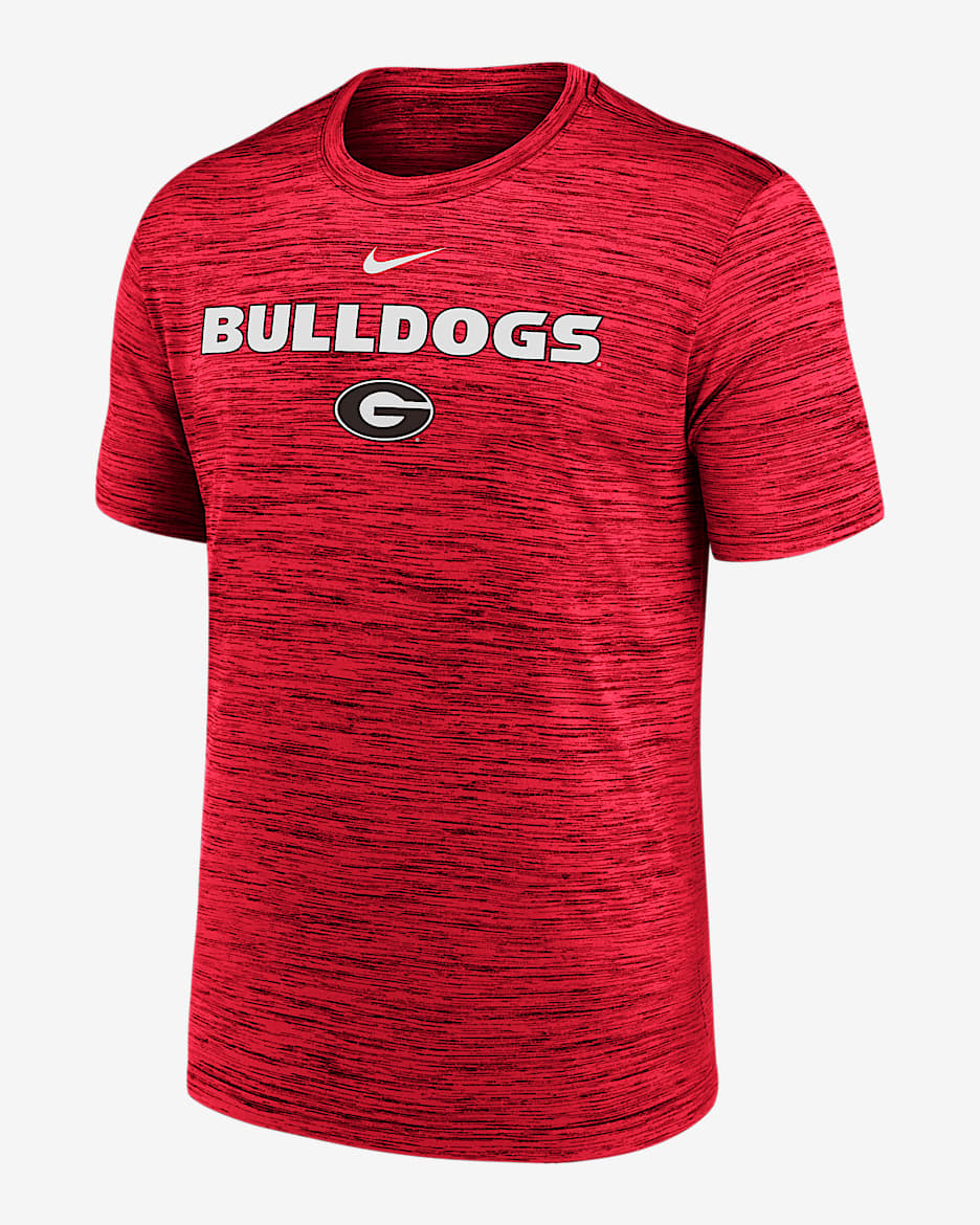 【NIKE】ia Bulldogs Sideline Jersey Georgia Bulldogs Nike Youth Sideline Replica Red Football